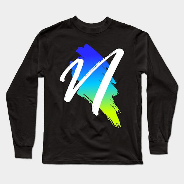 The Initial N Long Sleeve T-Shirt by Mayathebeezzz